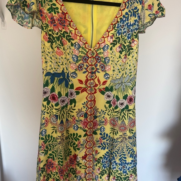 ALICE + OLIVIA Hadley Floral Mini Dress - Picture 2 of 2